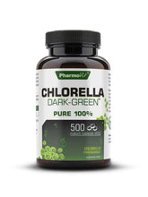 Vitamin Chlorella dunkel - grün 500 Tabletten - PHARMOVIT - Biogo.de